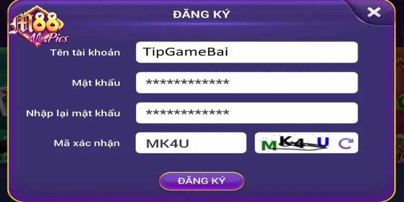 Hướng dẫn đăng ký M88vin trên máy tính